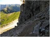 Rifugio Passo Sella - Rifugio Vicenza